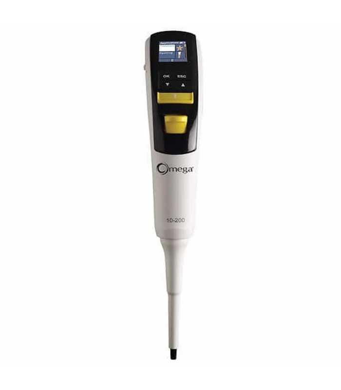 Argos Technologies 24501-26 Omega Electronic Pipette, Single Channel, 5 to 100 µL, 1/EA