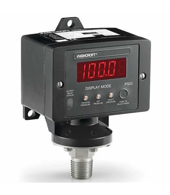 Ashcroft N [NPI] Pressure Switches w/ Process and Setpoint Indication