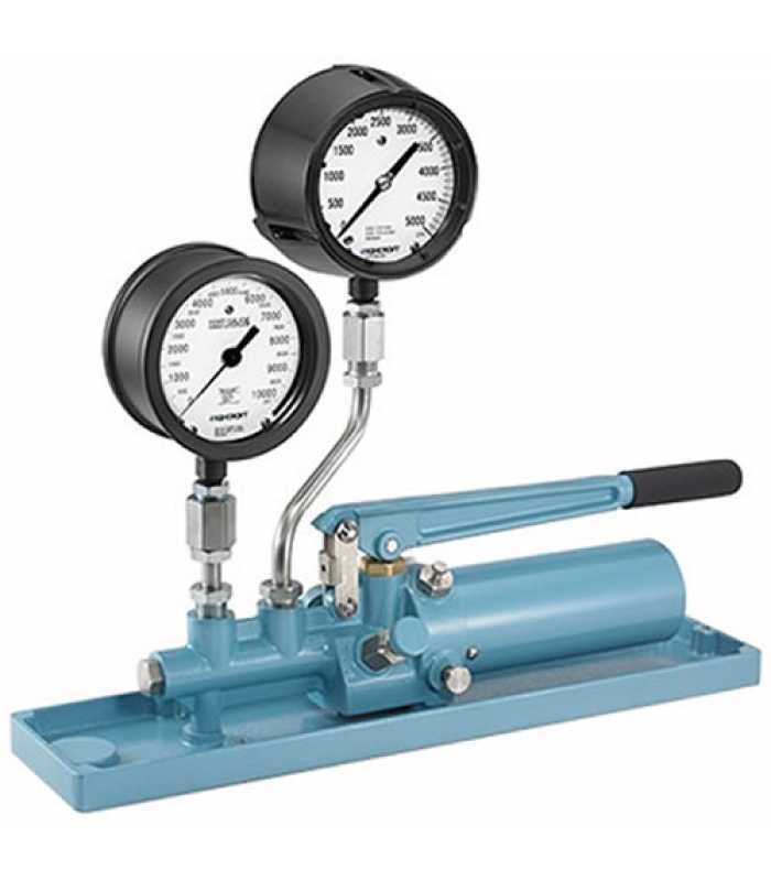 Ashcroft 1327D [1327DG-2] Pressure Gauge Comparator w/Pump, 0-150 psig and SAE 20 Weight Auto Or Machine Oil