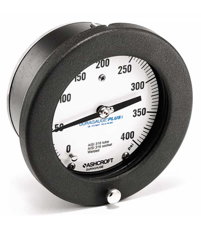 Ashcroft 1377 [601377] Duragauge Pressure Gauge, 6 inch Dial Size