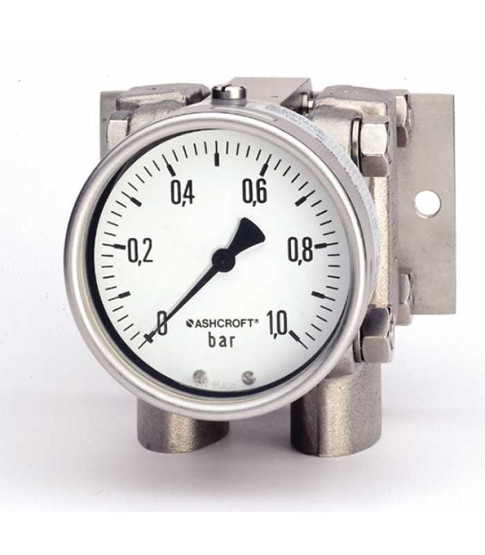Ashcroft 5503 [105503] Differential Pressure Gauge 4 inch (100mm) Dial Size