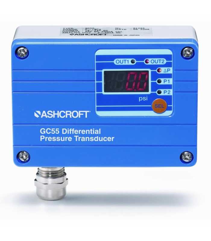 Ashcroft GC55 Wet/Wet Differential Pressure Transducer