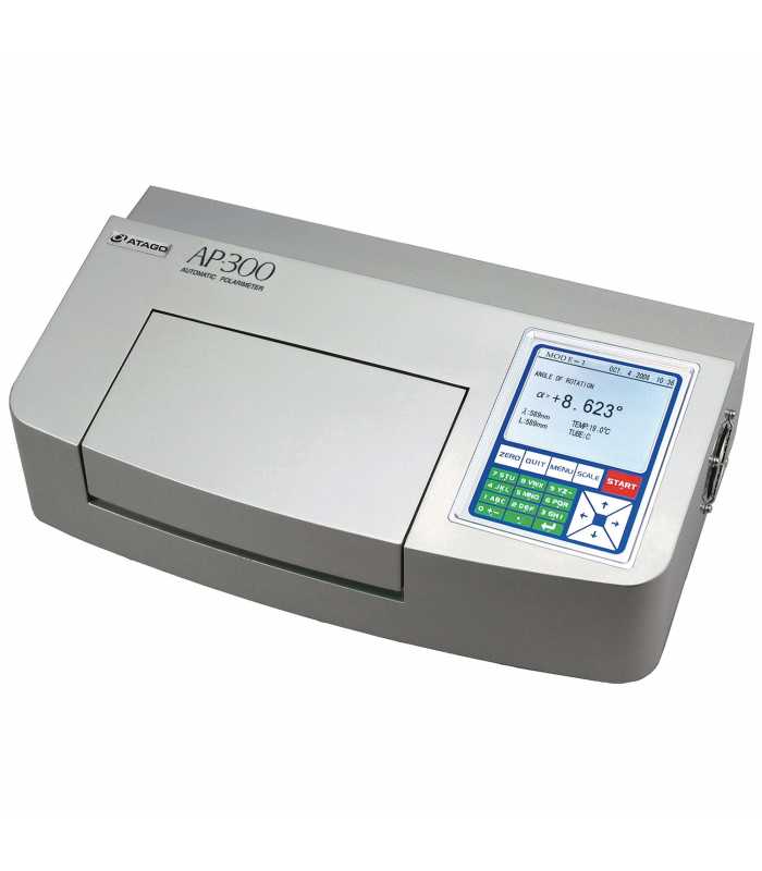 Atago AP-300 [5296] Automatic Polarimeter Saccharimeter - Type A Special Package for Sugar Industry, Temperature Control