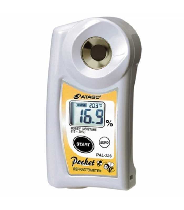 Atago PAL-22S [4422] Digital Hand-Held "Pocket" Refractometer Honey moisture : 12.0 to 30.0 %