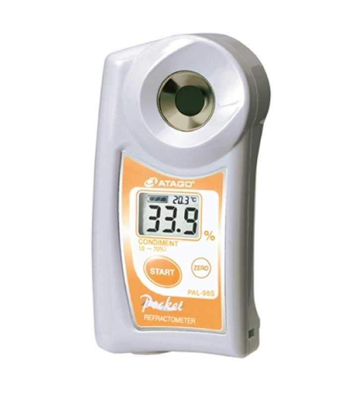 Atago PAL-98S [4498] Hand-Held "Pocket" Concentration Refractometer 0.0 to 70.0 %