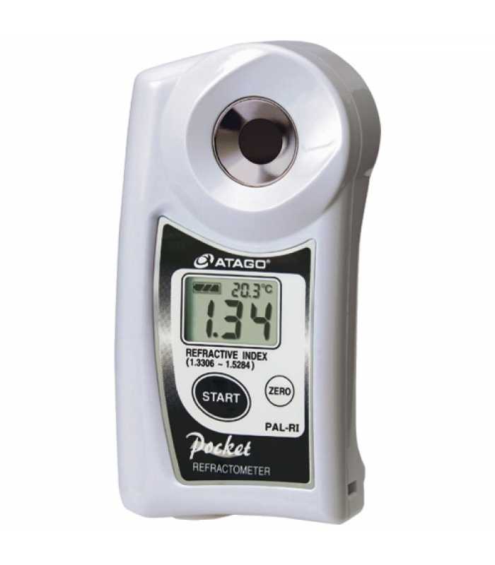 Atago PAL-RI [3850] Water Resistant "Pocket" Refractometer Refractive Index:1.3306 to 1.5284