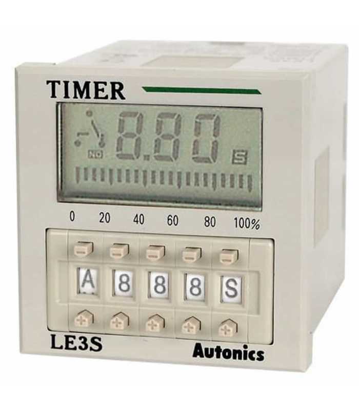 [LE3S] Digital LCD Timer DIN Size W48 x H48
