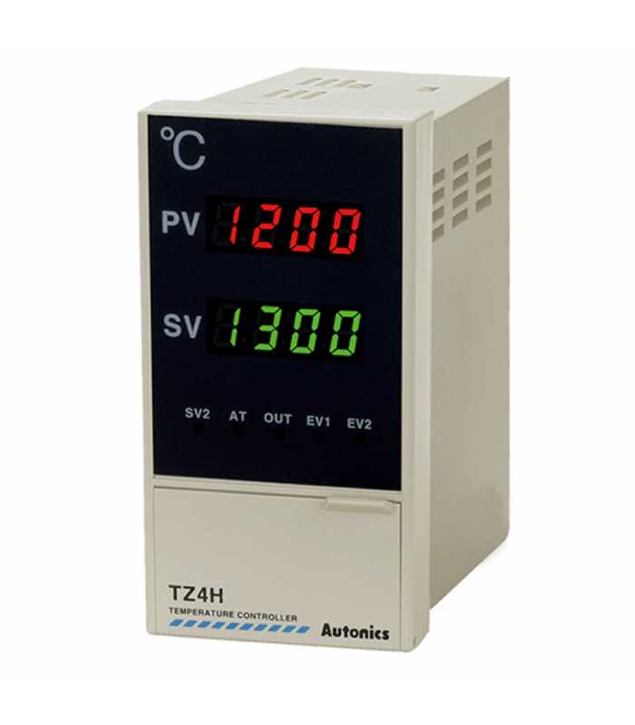 Autonics TZ4H [TZ4H-14S] PID Temperature Controller, W48xH96mm, Digital, SSR Output, 1 Alarm Output, 100-240 VAC