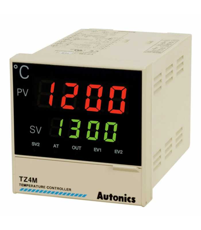 Autonics TZ4M [TZ4M-14S] PID Temperature Controller, W72xH72mm, Digital, SSR Output, 1 Alarm Output, 100-240 VAC