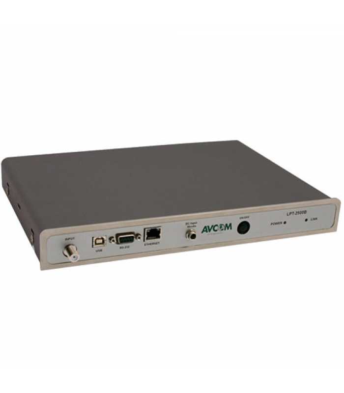 Avcom LPT-2500B 2500 MHz Compact Spectrum Analyzer