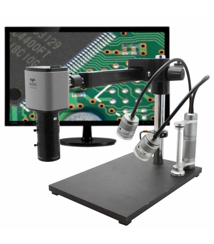 Aven Tools Mighty Cam ES [258-181-556-ES] Digital Microscope (7x-70x) Macro Lens With Ultra Glide Stand