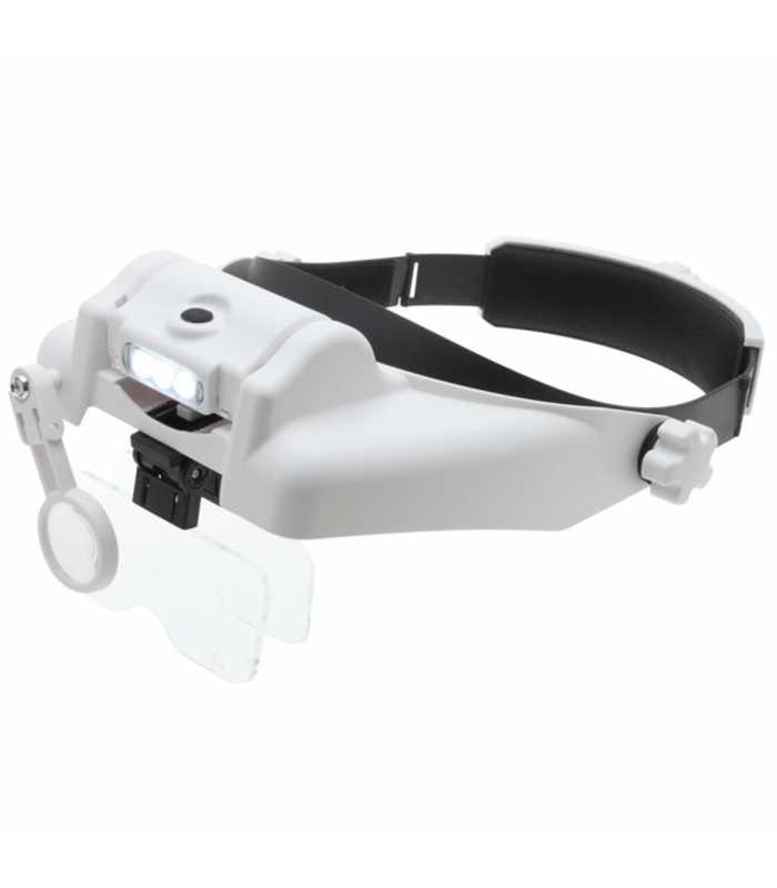 Aven Tools 26115 [26115] Head Band Magnifier with 5 Lens and Rechargeable LED Light