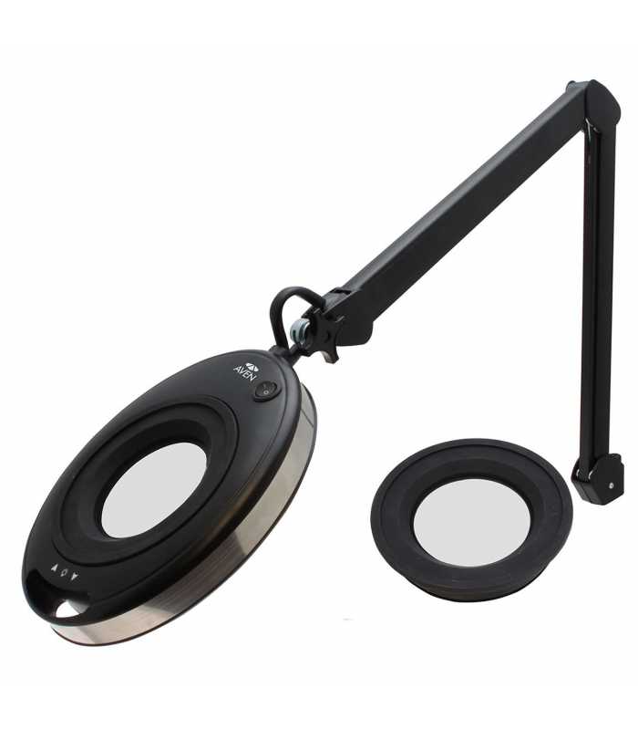 Aven Tools In-X [26501-LED-INX-12D] Magnifying Lamp 12 Diopter (4x) Bundled With A 5 Diopter Lens (2.25x)