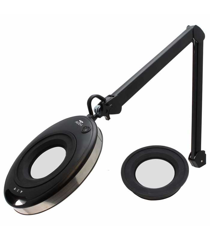 Aven Tools In-X [26501-LED-INX-8D] Interchangeable Magnifying Lamp 8 Diopter (3x)Bundled With A 5 Diopter Lens (2.25x)