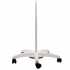 Aven Tools ProVue SuperSlim [26501-LED-STN] LED Magnifying Lamp, 5 Diopter (2.25x) With Rolling Stand