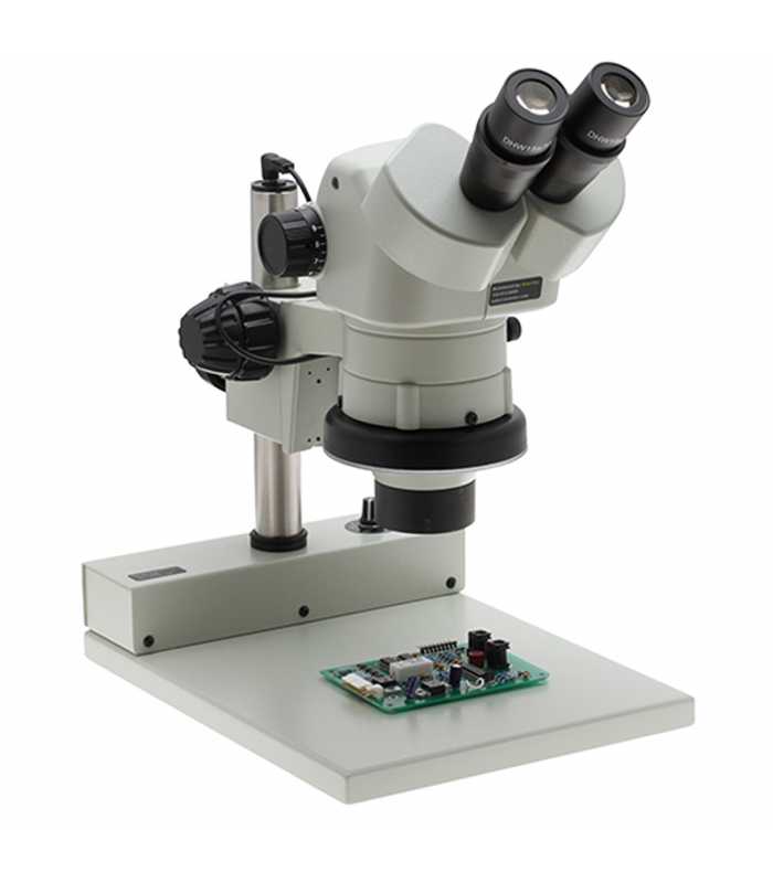 Aven Tools SPZH-135 [26800B-351] Stereo Zoom Binocular Microscope on Pole Stand with LED Illumination