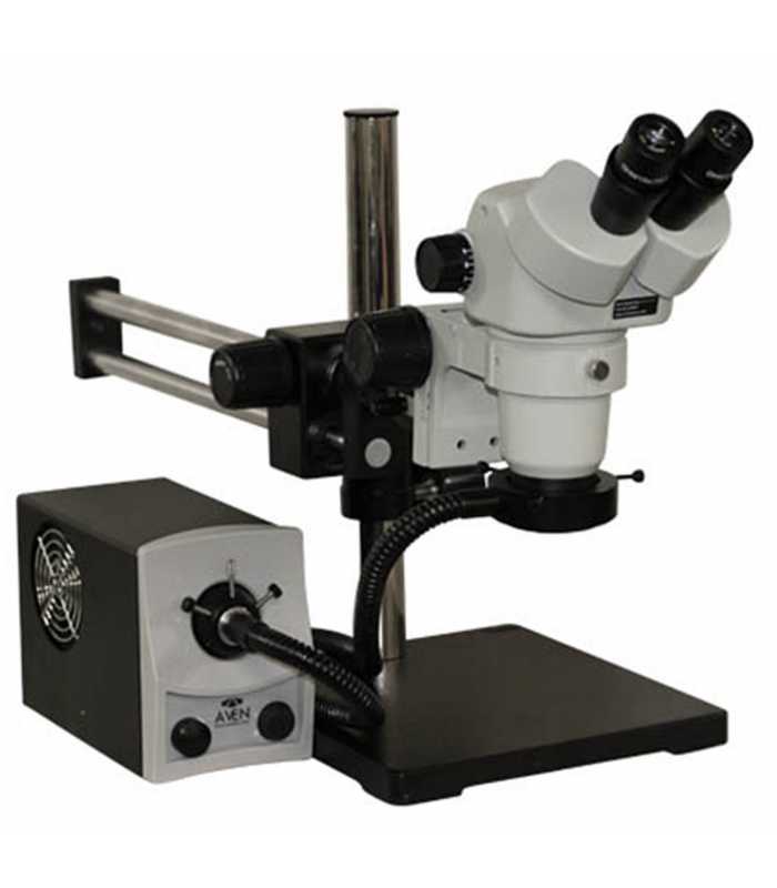 Aven Tools SPZH-135 [26800B-352] Stereo Microscope, Double Arm Boom Stand, LED Fiber Optic Illuminator*DIHENTIKAN LIHAT SPZH135-209-536*