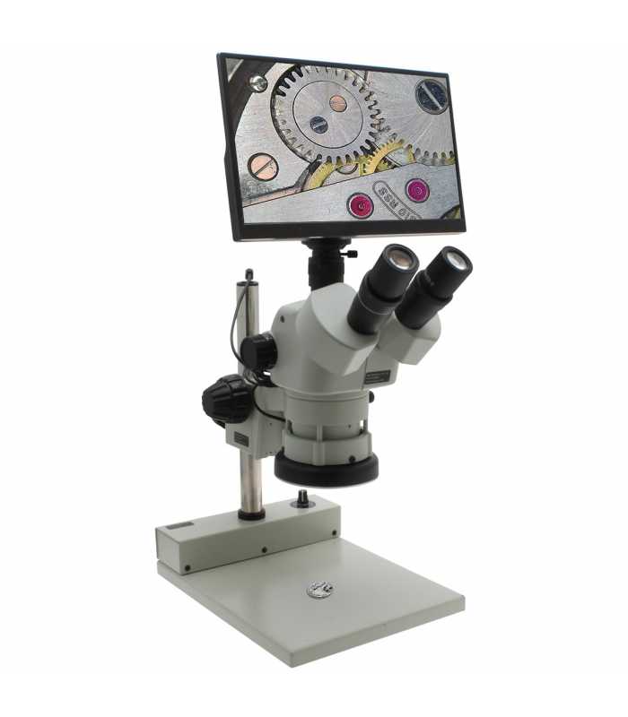 Aven Tools SPZHT-135 [26800B-355] Trinocular Microscope With Mighty Cam Eidos 5M Integrated Camera/Monitor