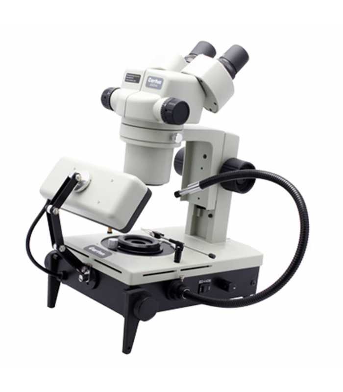 Aven Tools DSZ-44 [26800B-386] Stereo Zoom Binocular Microscope on Gemology Stand, 10x to 44x