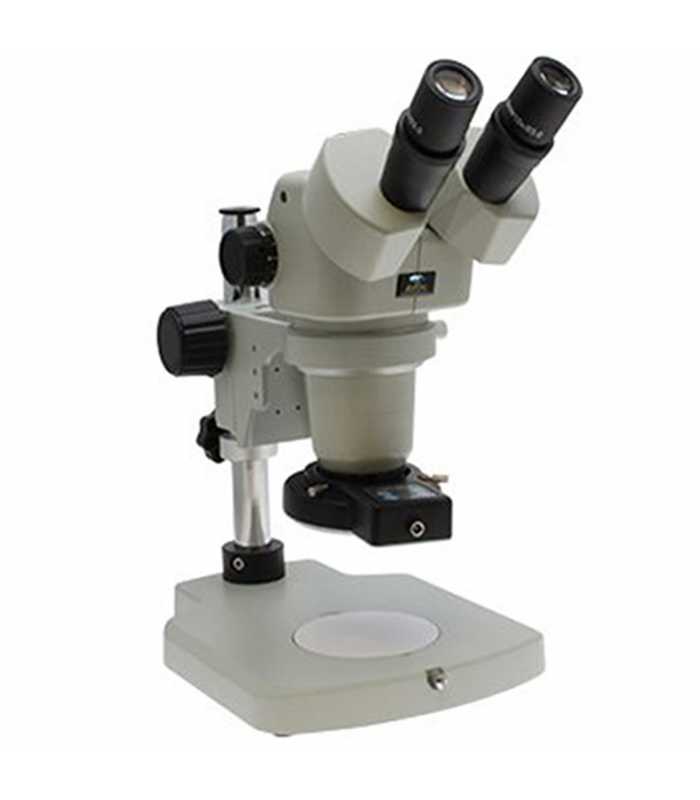 Aven Tools DSZ-44 [DSZ-44-509-211] Stereo Zoom Binocular Microscope with Track Stand and LED Ring Light, 10x to 44x Magnification*DISCONTINUED*