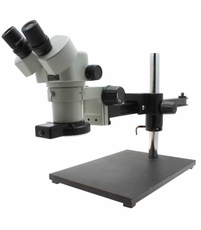 Aven Tools DSZ-70 [DSZ-70-556-211] Stereo Zoom Binocular Microscope on Ultra-Glide Boom Stand with Integrated LED Light, 10x to 70x Magnification