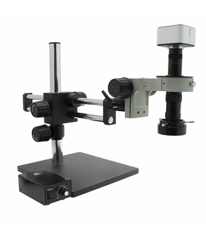 Aven Tools Mighty Cam [MLS640-244-534] USB Video Inspection System with Double Arm Boom Stand and Micro Lens, 26x to 349x Magnification