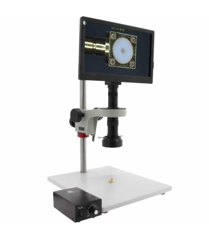 Aven Tools Mighty Cam Eidos [MLS640-260-570] Video Inspection System with Post Stand and Micro Lens, 13.5x to 182x Magnification