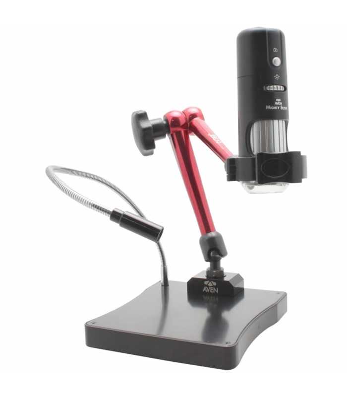 Aven Tools Mighty Scope 5M [BD-209-312-LED] USB Digital Microscope with 3D LED Stand, 10x to 200x Magnification