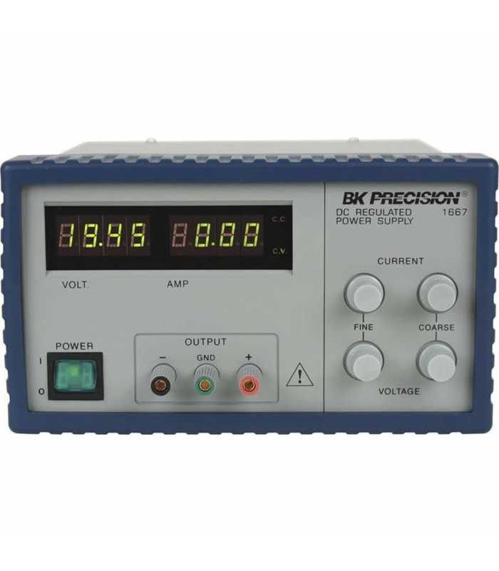 BK Precision 1667 [1667-230V] Switching DC Power Supply 60V/3.3A, 230VAC Line Input