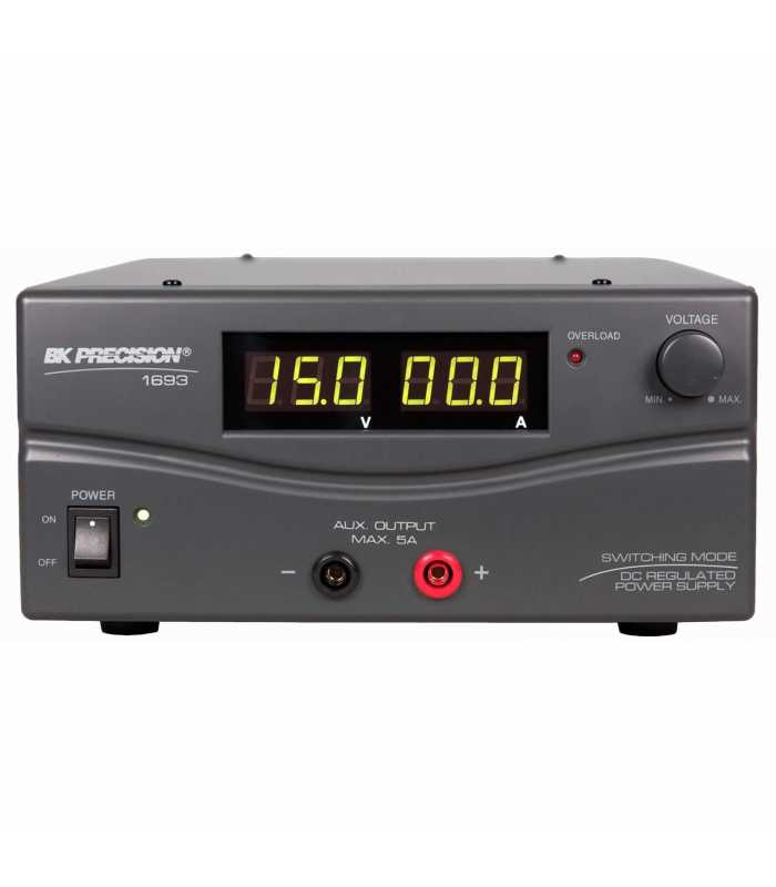 BK Precision 1693 [1693-240V] High Current Switching DC Power Supply with Remote Sense, 15V/60A, 240VAC