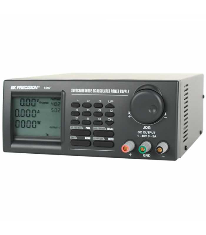BK Precision 1697 [1697] Programmable Switching Digital DC Power Supply, 40V/5A