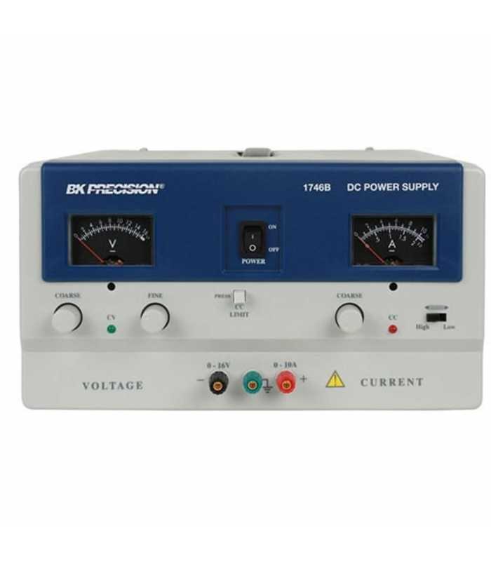 BK Precision 1746B [1746B-220V] 0-16V 0-10A Analog Single Output DC Power Supply, 220VAC Line Input*DIHENTIKAN LIHAT 1665*