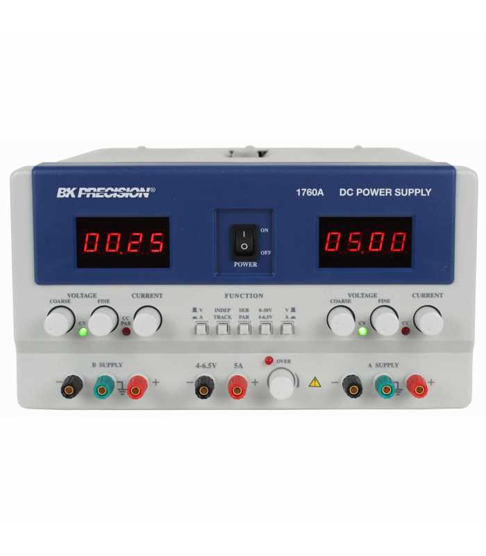 BK Precision 1760A, 1761 & 1762 Triple Output DC Power Supplies