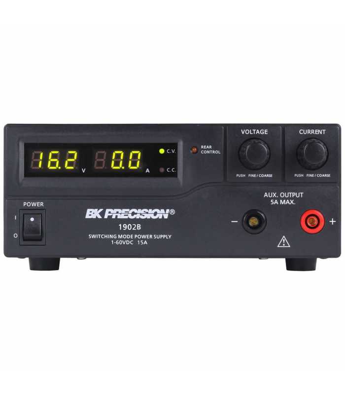 BK Precision 1902B [1902B-220V] Programmable Switching DC Power Supply, 60V/5A, 220VAC Line Input