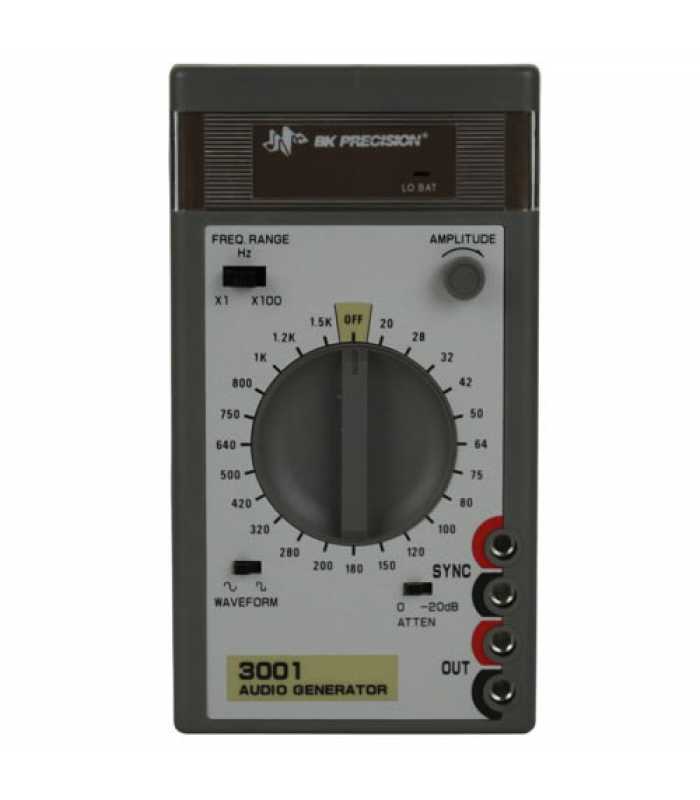 BK Precision 3001 [3001] 20 Hz to 150 kHz, Sine/Square Wave Audio Generator