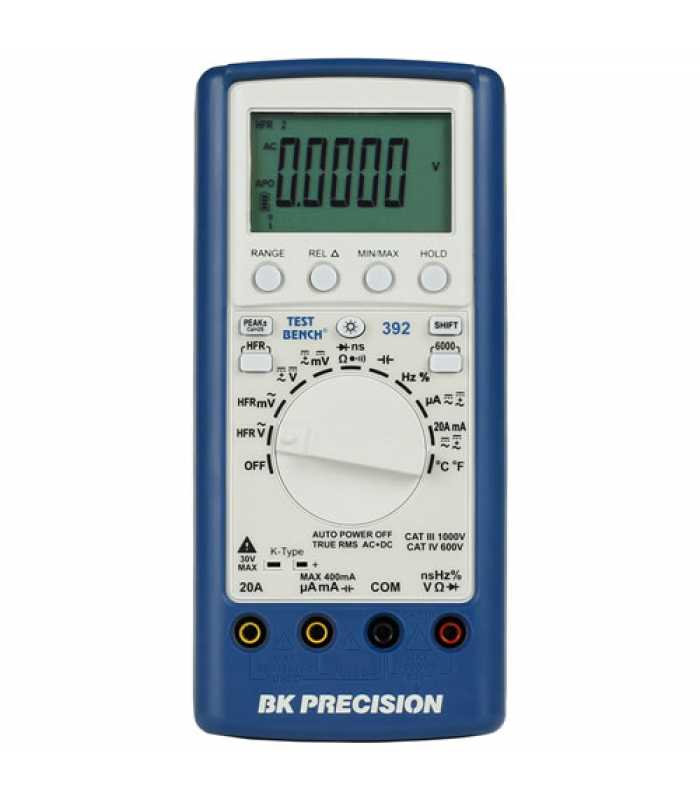 BK Precision 392 20 A True RMS Handheld Digital Multimeter