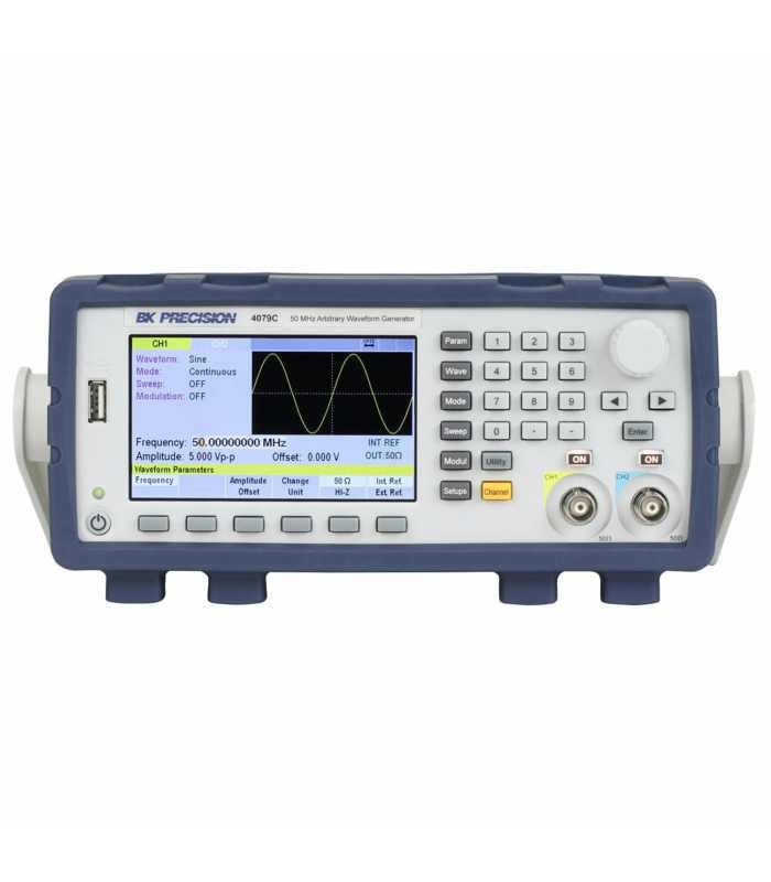 BK Precision 4079C [4079C-220V] 50 MHz Arbitrary/Function Waveform Generator, 220V