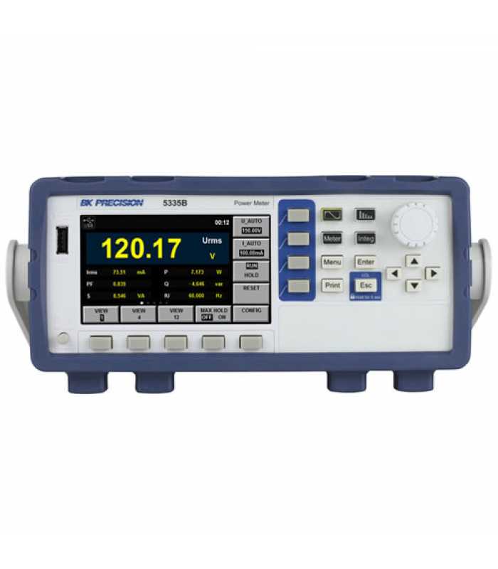 BK Precision 5335B [5335B] Single-Phase AC/DC Power Meter with USB, GPIB, RS232 and LAN interfaces