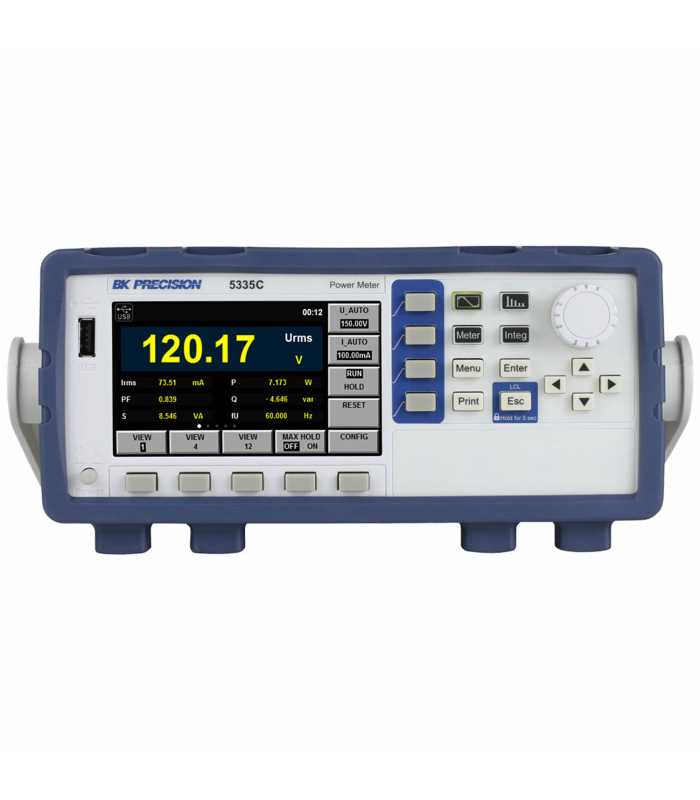 BK Precision 5335C [5335C] Single-Phase AC/DC Power Meter with USB, RS232 and LAN interfaces