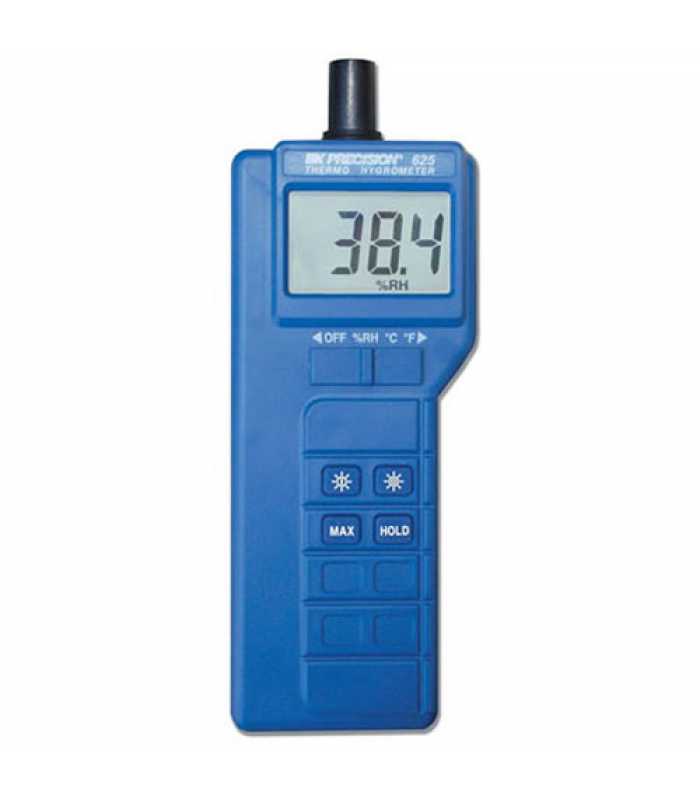 BK Precision 625 [625] 3 1/2 Digit Handheld Thermo Hygrometer, 0% to 100% RH./32˚ to 140˚F (0˚ to 60˚C)