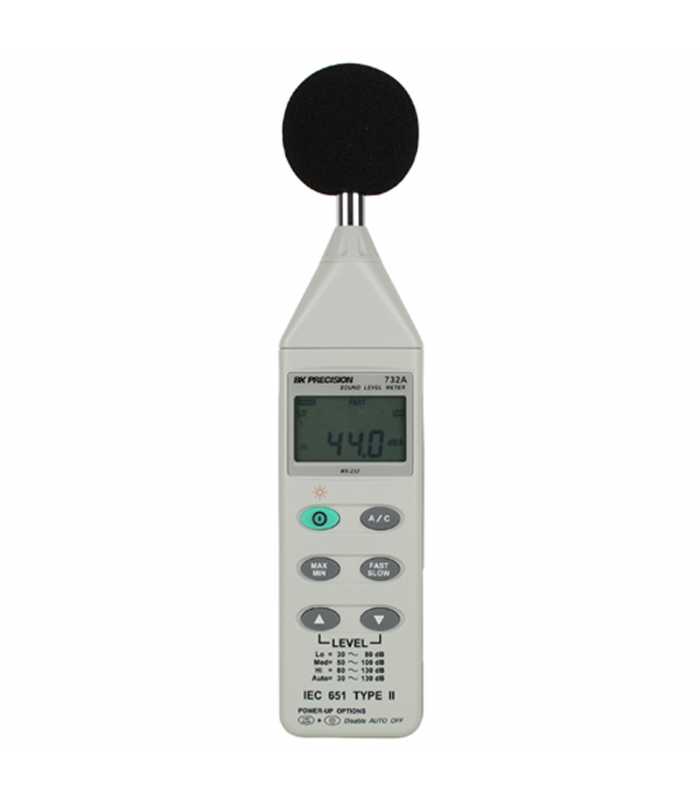 BK Precision 732A [732A] Digital Sound Level Meter w/ RS232 Capability