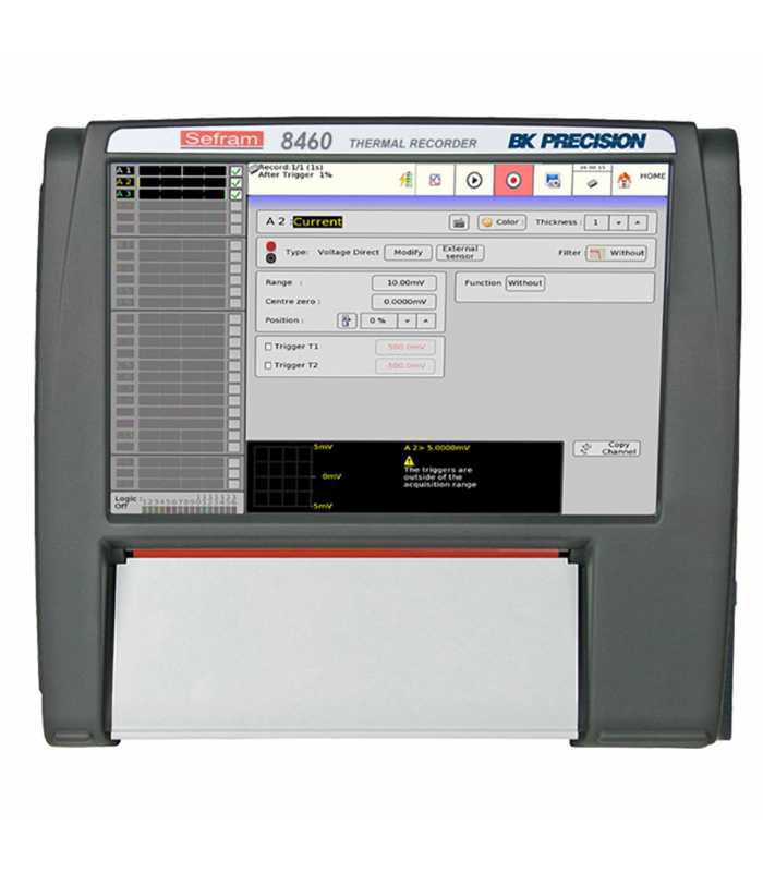 BK Precision 8460 High Speed Data Acquisition System with Printer