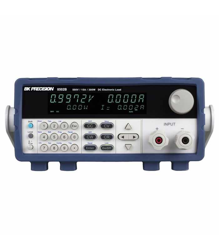 BK Precision 8502B [8502B-220V] Programmable DC Electronic Load, 300W, 150V, 30A, 220VAC Line Input