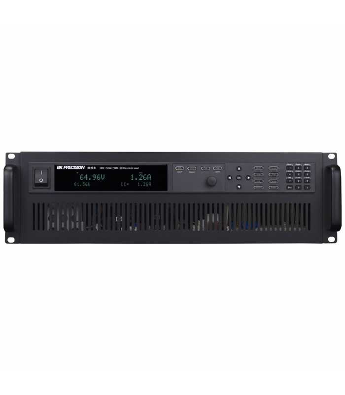 BK Precision 8610B [8610B] 120V/120A/750W Programmable DC Electronic Load, USB and RS-232 Interfaces, 220V