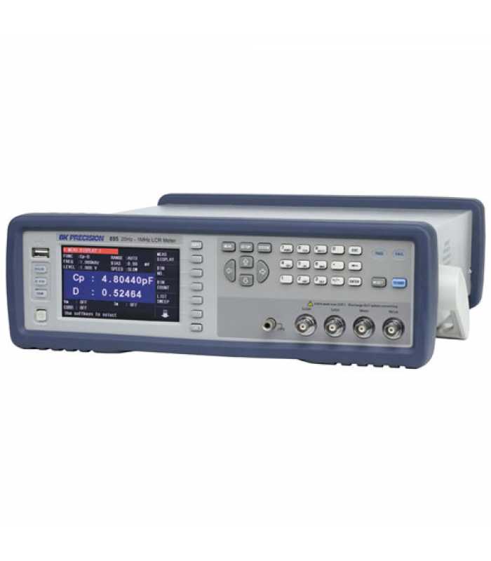 BK Precision 895 [895] Benchtop LCR Meter, 1 MHz, with USB, RS-232, LAN and GPIB Interface