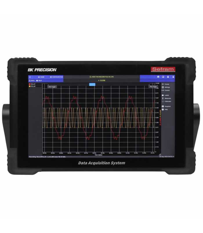 BK Precision DAS1800 [DAS1800-230V] High Speed Modular Data Acquisition Recorder, 230VAC Line Input