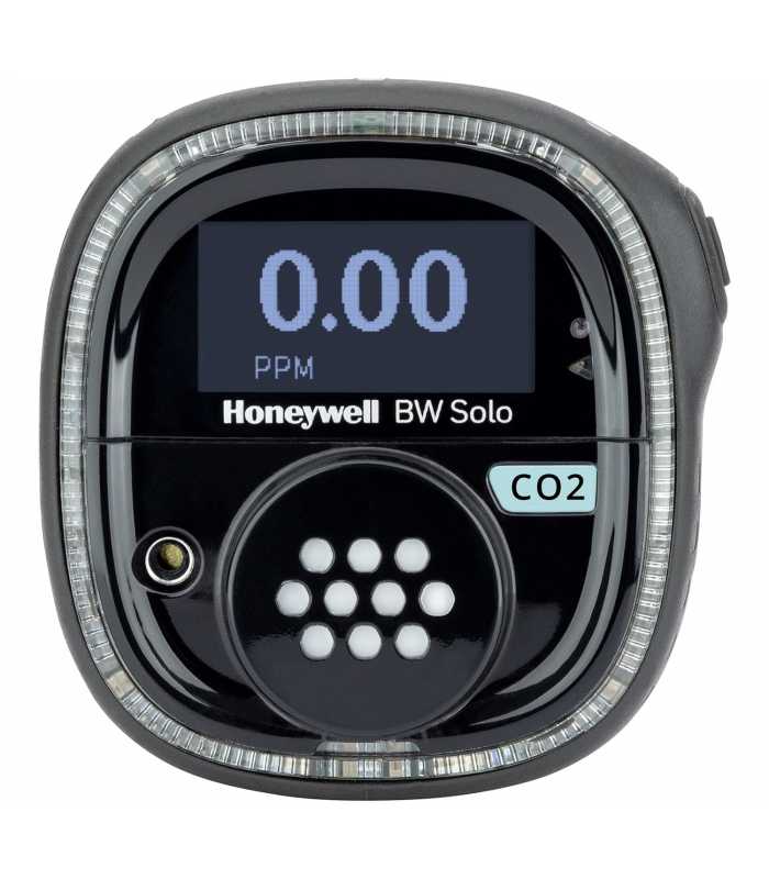 BW Technologies BW Solo [BWS1-BL-B] Single-Gas Detector, Carbon Dioxide (CO2) Wireless - Black