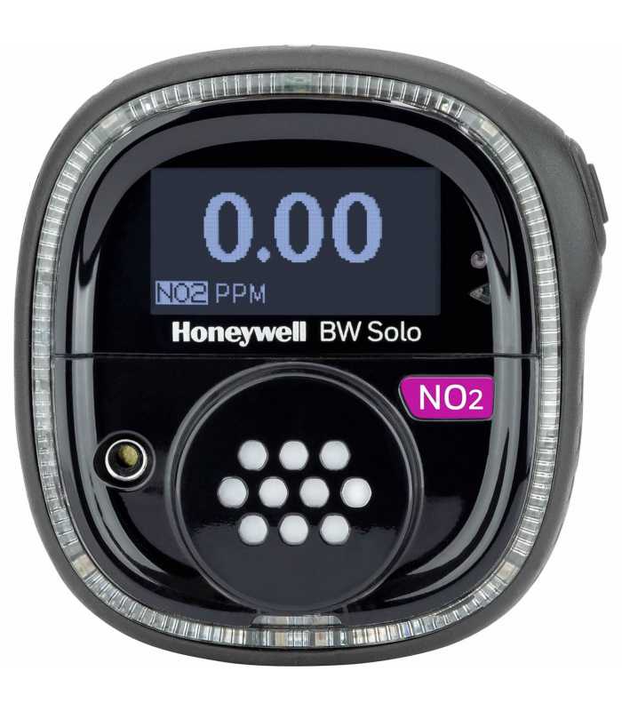 BW Technologies BW Solo [BWS1-D-B] Single-Gas Detector, Nitrogen Dioxide (NO2) Wireless - Black