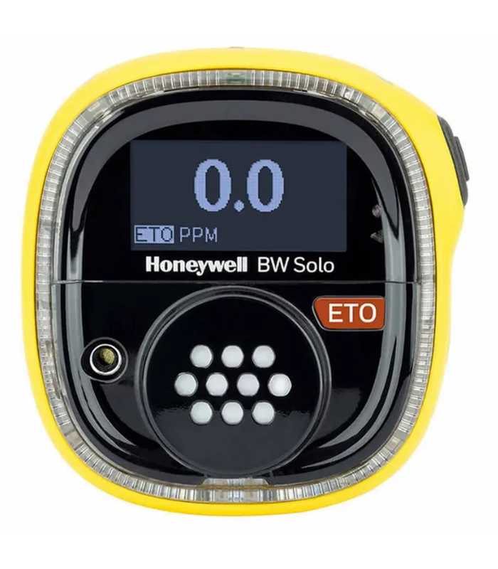 BW Technologies BW Solo [BWS1-E-Y] Single-Gas Detector, Ethylene Oxide (ETO) Wireless - Yellow