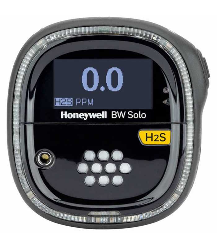 BW Technologies BW Solo [BWS1-H2-B] Single-Gas Detector, (H2S ext range) Wireless - Black